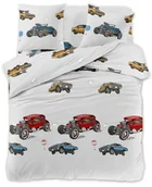 Pościel - Pościel Z Mikrofibry 160X200 Samochody 2507 - miniaturka - grafika 1