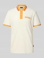 Koszulki męskie - Koszulka polo o kroju regular fit z wyhaftowanym logo model ‘E-MURLO’ - miniaturka - grafika 1