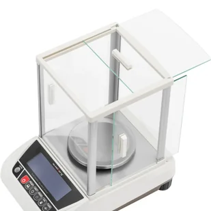 Waga laboratoryjna analityczna z osłoną LCD RS232 2000g / 0.01g - Wagi specjalistyczne - miniaturka - grafika 5