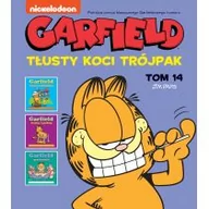 Komiksy dla dzieci - Garfield. Tłusty koci trójpak. Tom 14 - miniaturka - grafika 1