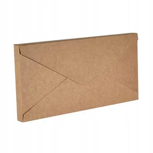 Pudełko koperta 3D DL kraft 11x22x1,5 - Koperty - miniaturka - grafika 1