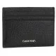 Portfele - Portfel Minimalism Card Holder 6CC Ck Black K50K509613 BAX (CK146-a) Calvin Klein - miniaturka - grafika 1