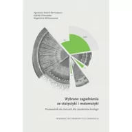 Podręczniki dla szkół wyższych - Wydawnictwo Uniwersytetu Gdańskiego Wybrane zagadnienia ze statystyki i matematyki Agnieszka Baścik-Remisiewicz, Izabela Chincinska - miniaturka - grafika 1