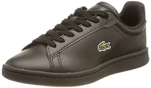 Lacoste 45suj0002, krótkie trampki dziecięce, Black, 35 EU - Buty dla dziewczynek - miniaturka - grafika 1