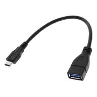 Adaptery i przejściówki - USB OTG żeński na męski kabel adaptera USB typu C - miniaturka - grafika 1