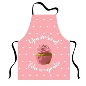 Fartuchy i rękawice kuchenne - Fartuch SWEET CUPCAKE 60 x 75 cm - miniaturka - grafika 1