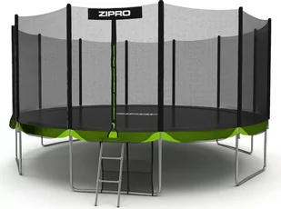 Zipro Trampolina ogrodowa z siatką zewnętrzną 16FT 496cm + torba na buty GRATIS! - Trampoliny - miniaturka - grafika 1