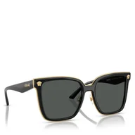 Okulary przeciwsłoneczne - Okulary Przeciwsłoneczne Versace VE 2278D Black - miniaturka - grafika 1