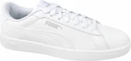 Buty trekkingowe dziecięce - Młodzieżowe skórzane sneakersy Smash 3.0 PUMA - miniaturka - grafika 1