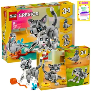 LEGO 31163 Creator 3w1 Psotny kot - Klocki - miniaturka - grafika 3