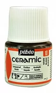 Farby i media malarskie - PEBEO FARBY DO CERAMIKI 45ML WHITE - miniaturka - grafika 1