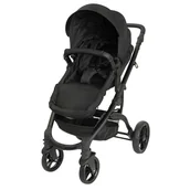 Wózki dziecięce - Smiki Smart wózek spacerowy czarny - miniaturka - grafika 1