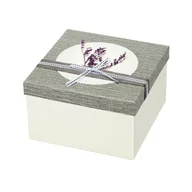 Zestawy upominkowe - PUDEŁKO prezentowe 20 x 20 x 12 cm ROMANTIC VILLA ITALIA - miniaturka - grafika 1