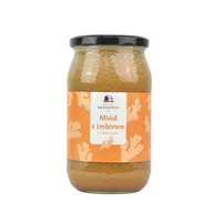 Miód - Miód z imbirem 1000 g / Bartnik Mazowiecki - miniaturka - grafika 1