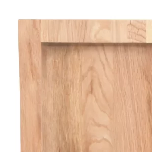 Blat do stołu, jasnobrązowy, 160x50x6 cm, lite drewno dębowe Lumarko! - Meble modułowe i akcesoria - miniaturka - grafika 3