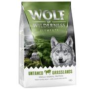 Sucha karma dla psów - Wolf of Wilderness "Untamed Grasslands", konina - bez zbóż - 1 kg - miniaturka - grafika 1