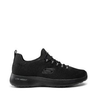 Sneakersy Skechers Dynamight 58360/BBK Czarny - Sneakersy męskie - miniaturka - grafika 1