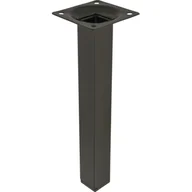 Zawiasy, okucia i inne akcesoria - Noga meblowa kwadratowa 20 cm czarna - miniaturka - grafika 1