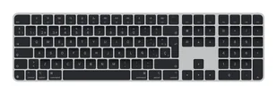 Apple Magic USB + Bluetooth QWERTY Hiszpański Czarny MXK83Y/A - Klawiatury - miniaturka - grafika 1