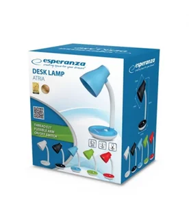 ELD114R Esperanza lampka biurkowa e27 atria czerwona - Lampy stojące - miniaturka - grafika 2