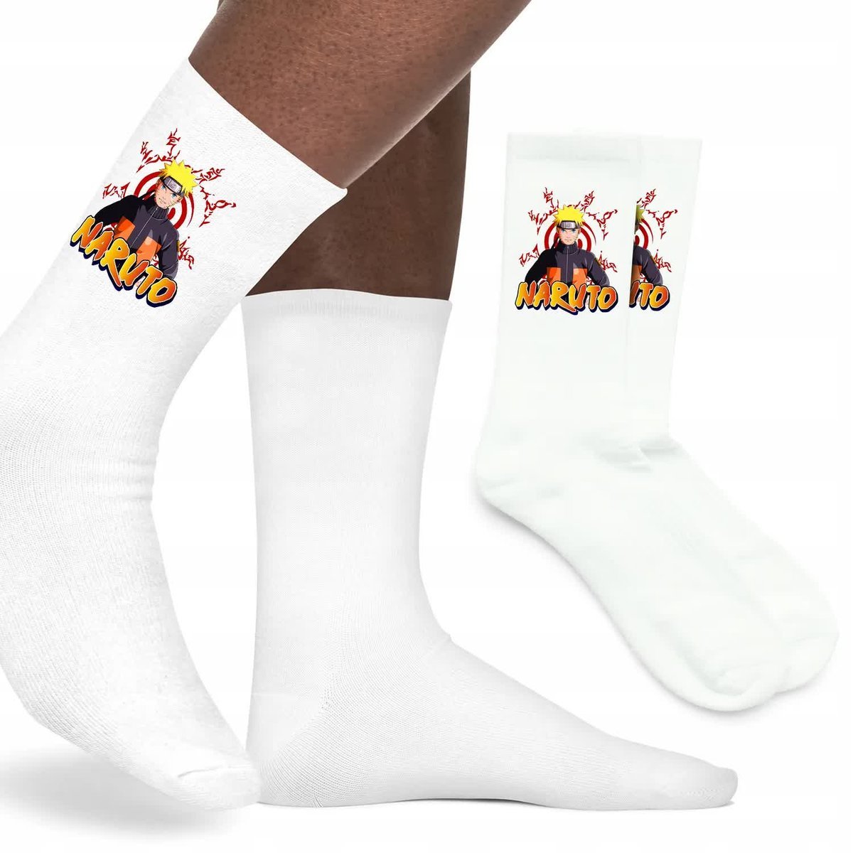 Skarpetki SKARPETY Męskie z różnymi WZORAMI Z NARUTO Prezent dla FANA 39-45