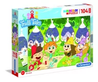 Puzzle - Clementoni Puzzle 104 elementy Maxi Super Kolor - Trulli Tales - miniaturka - grafika 1