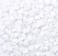 Dodatki do ciast w proszku - POSYPKA CUKROWA - SERCA SERDUSZKA białe - 20g - miniaturka - grafika 1