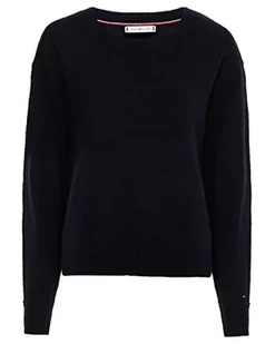 Tommy Hilfiger Sweter damski Softwool, Pustynne niebo, XL - Swetry damskie - miniaturka - grafika 1
