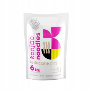 Makaron Konjac, fettuccine 250g bez glutenu - Fit&Life - Makaron - miniaturka - grafika 1