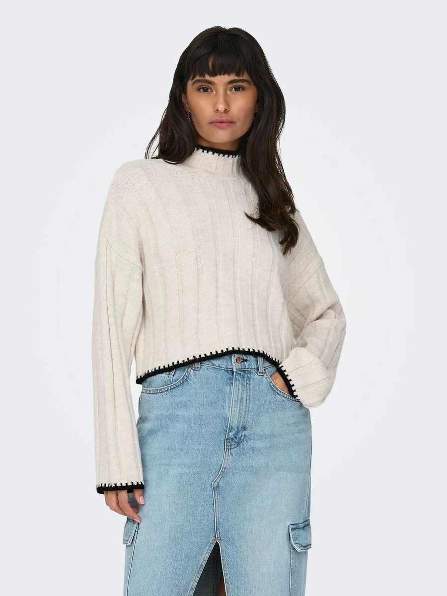 maglie donna only 15329963 chick knt pumice stone