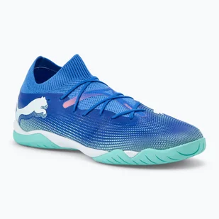 Buty piłkarskie PUMA Future 7 Match It bluemazing/puma white/electric peppermint WYSYŁKA W 24H 30 DNI NA ZWROT - Piłka nożna - miniaturka - grafika 1