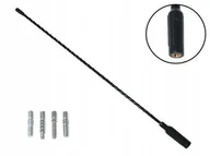 Anteny samochodowe - Antena Samochodowa Długa 41 CM Bat Maszt Antenowy 4x Adaptery - miniaturka - grafika 1