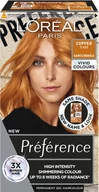 Farby do włosów i szampony koloryzujące - Loreal Paris Paris Préférence Vivids farba do włosów odcień 7.432 copper 1 szt - miniaturka - grafika 1