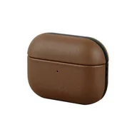 Akcesoria do słuchawek - Apple UNIQ Etui Uniq Terra AirPods Pro, brązowe 8886463673126 - miniaturka - grafika 1