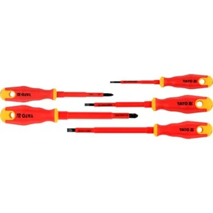 YATO Zestaw wkrętaków izolowanych PŁ 3-5,5mm PH1-PH2 5szt. 1000V YT-2827 - Śrubokręty - miniaturka - grafika 1