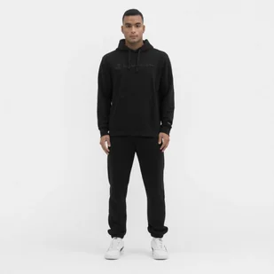 Męskie spodnie dresowe CHAMPION Elastic Cuff Pants - czarne - Spodnie sportowe męskie - miniaturka - grafika 1