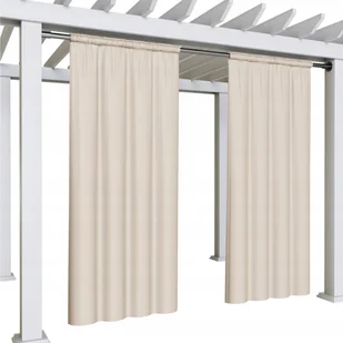 ZASŁONA ZACIEMNIAJĄCA OGRODOWA 155x240 ZASŁONY WODOODPORNE NA ZEWNĄTRZ - Zasłony - miniaturka - grafika 1