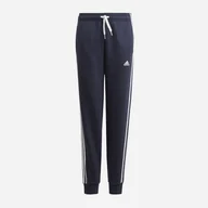 Spodnie i spodenki dla chłopców - Dziecięce spodnie dresowe dla chłopca Adidas B 3S Fl C Pt GQ8898 116 cm Granatowe (4064036191275) - miniaturka - grafika 1