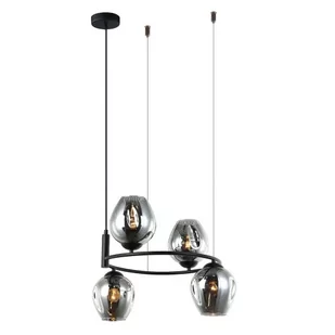 Italux Lampa zwis Roxane MDM-4045-4 BK+SG MDM-4045-4 BK+SG - Lampy sufitowe - miniaturka - grafika 1