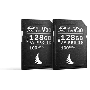 Karty pamięci ANGELBIRD AV Pro SDXC 128GB Match Pack do Nikon (2 szt.) MPNIAVP128SDV30 - Karty pamięci - miniaturka - grafika 1