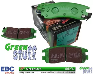 Klocki hamulcowe tylne EBC GreenStuff Saturn SC - Końcówki drążków kierowniczych - miniaturka - grafika 2