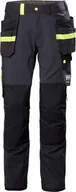 Odzież robocza - Helly Hansen Pants Oxford 4X Cons Pant, grey/black C56 - miniaturka - grafika 1