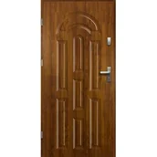 Drzwi zewnętrzne - Drzwi zewnętrzne AURORA pełne złoty dąb 90 lewe RADEX - miniaturka - grafika 1