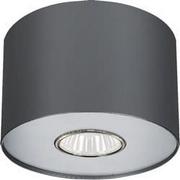 Lampy sufitowe - Nowodvorski POINT GRAPHITE SILVER / GRAPHITE WHITE S 6006 Oprawa natynkowa - miniaturka - grafika 1