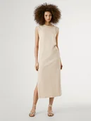 Sukienki - Pepe Jeans Sukienka "Ari" w kolorze beżowym - miniaturka - grafika 1