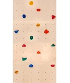Wyposażenie sportowe i gimnastyczne - Ścianka wspinaczkowa domowa dla dzieci 240x120cm + 15 kamieni wspinaczkowych | sklejka 100% ECO | CE | Create For You - miniaturka - grafika 1