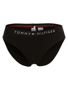 Tommy Hilfiger Figi Kobiety Bawełna czarny jednolity, S/M - Majtki damskie - miniaturka - grafika 1