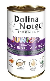 Dolina Noteci PREMIUM Junior bogata w wątróbkę z królika 12x400g 23314-uniw - Mokra karma dla psów - miniaturka - grafika 1