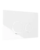 Akcesoria do armatury i ceramiki - Lavita Przycisk do stelaża LAV 200.4.1 Biały - miniaturka - grafika 1