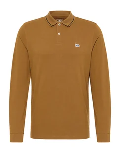 Męska koszulka polo Lee LS PIQUE POLO XL - Koszulki męskie - miniaturka - grafika 1